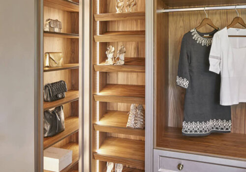 hayes-buckinghamshire (15) open fronted walk in wardrobe with LED lighting