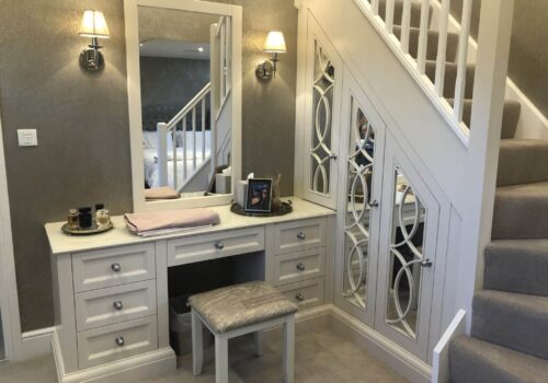 Vayani2b Loft conversion fitted wardrobes for stairs