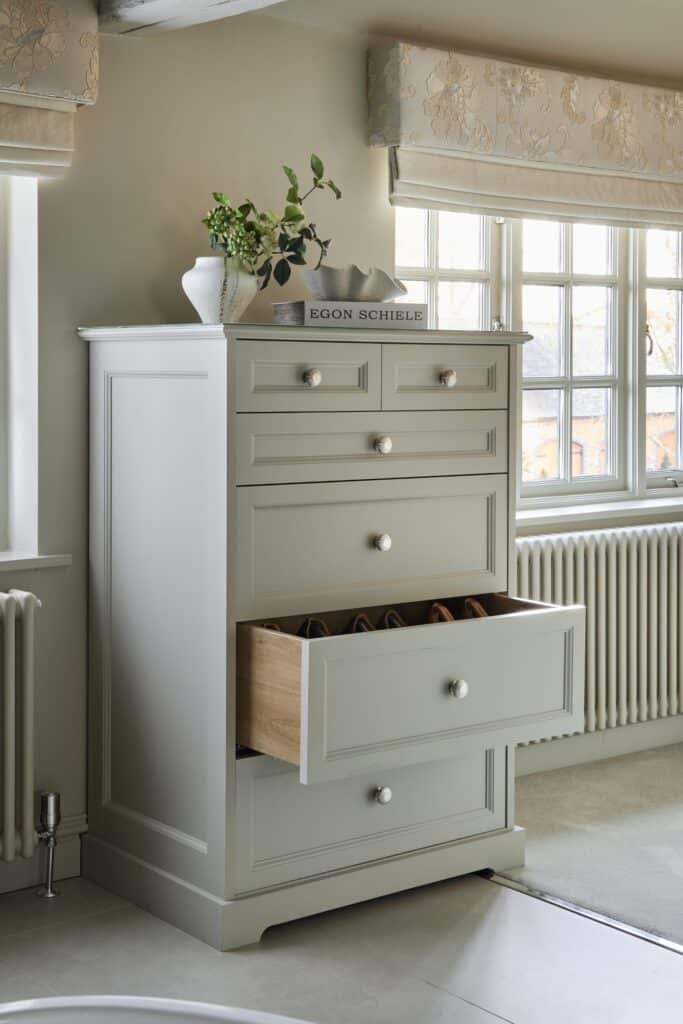 Heritage Wardrobes - Wall Hall4085-1440x2160 Victorian style tall-boy drawers