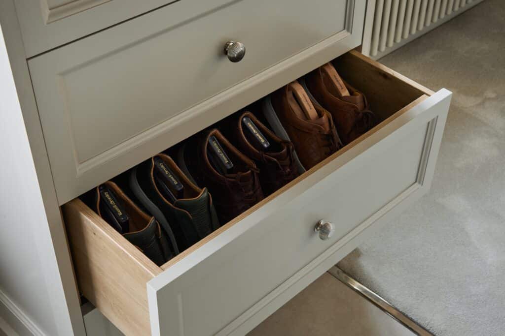 Heritage Wardrobes - Wall Hall4089-2160x1440 Victorian style tallboy drawers - opened