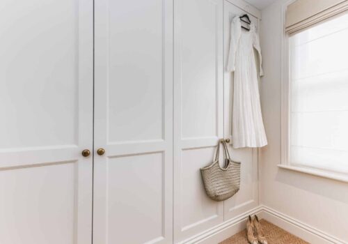 Millie_wardrobe11_creditAnnaButcher Tilford style fitted wardrobes in Millie Mackintosh dressing room