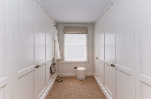 Millie_wardrobe9_creditAnnaButcher Tilford style fitted wardrobes in Millie Mackintosh dressing room