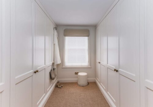 Millie_wardrobe9_creditAnnaButcher Tilford style fitted wardrobes in Millie Mackintosh dressing room