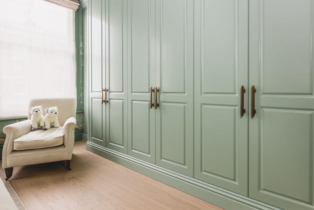 Wardrobemainbedroom3(1of1) Tilford style fitted wardrobes in Millie Mackintosh dressing room